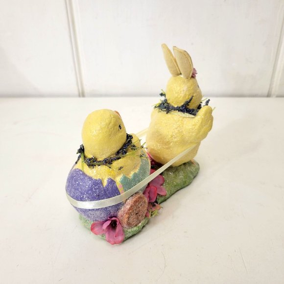 Vintage Ceramic Easter Chicks Figurine - Picture 4 of 6